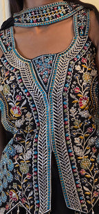 Vanya's Suit with jacket style top